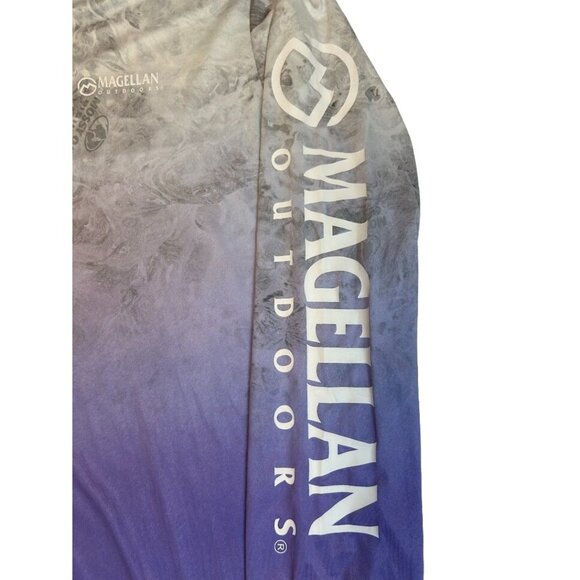 Magellan Outdoors Cooling Long Sleeve Fishing Shirt XXL Boyfriend Fit - Picture 7 of 7